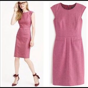 J. Crew sheath dress - pink